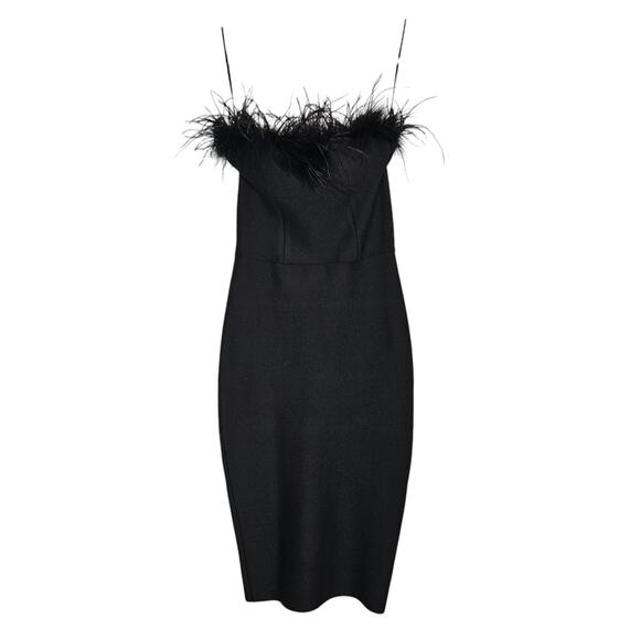 Velvi Sochi Black Strapless Dress - Picture 4 of 11
